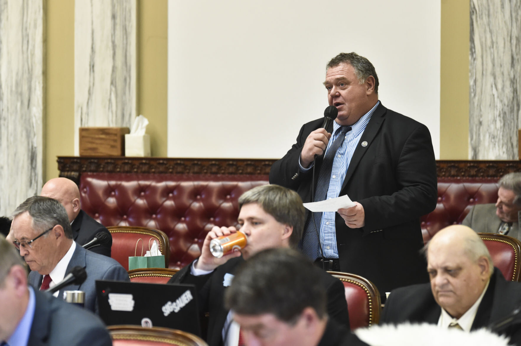 Rep. Llew Jones, D-Conrad,